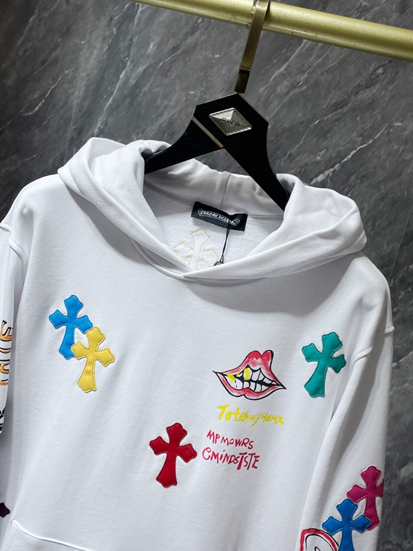 ブランドパーカー側面デザイン